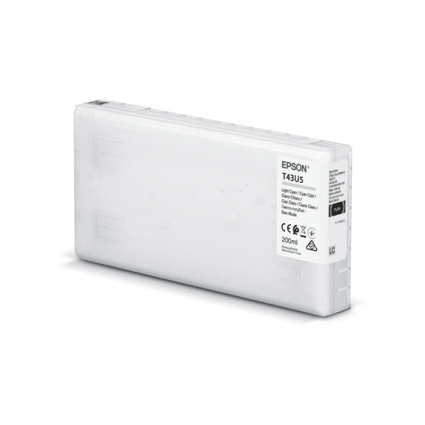 Epson T43U5 Light Cyan Ink Cartridge (Original)