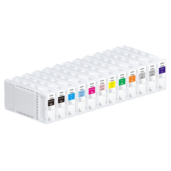 Epson T44J Black & Colour Ink Cartridge 12 Pack (Original) - PB/C/VM/Y/LC/VLM/LNB/MB/LLG/O/G/V