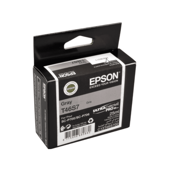 Epson T46S7 Grey Ink Cartridge (Original)