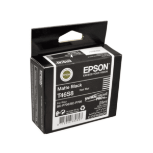 Epson T46S8 Matte Black Ink Cartridge (Original)