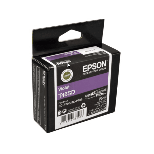 Epson T46SD Violet Ink Cartridge (Original)