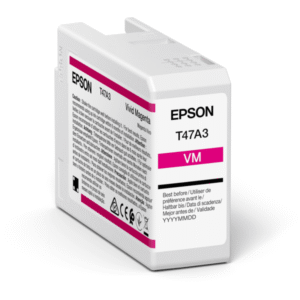 Epson T47A3 Vivid Magenta Ink Cartridge (Original)
