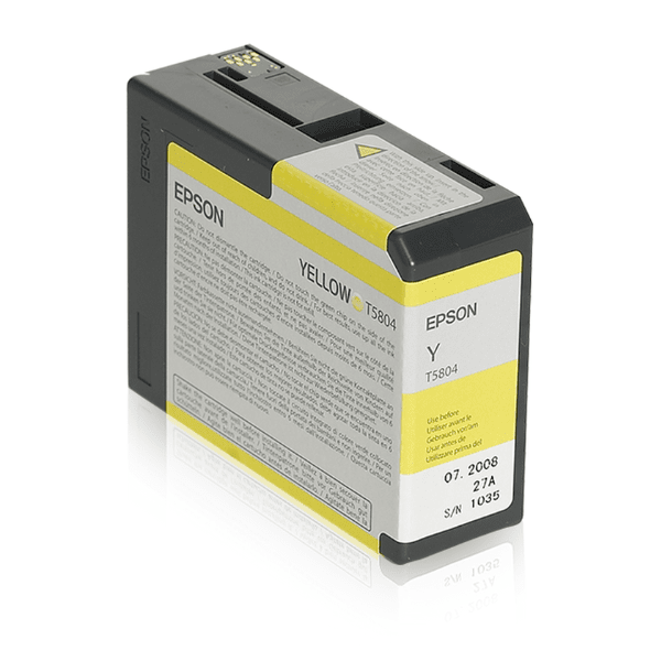 Epson T5804 Yellow Ink Cartridge (Original)