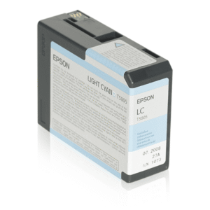 Epson T5805 Light Cyan Ink Cartridge (Original)