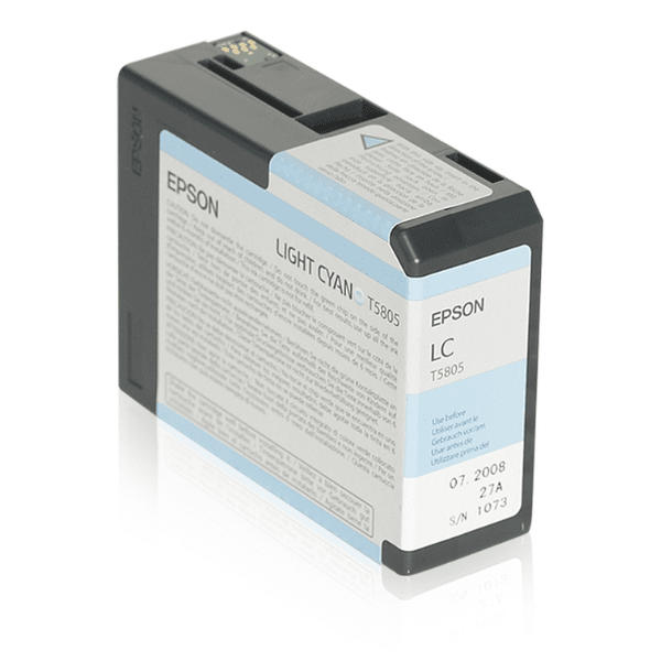 Epson T5805 Light Cyan Ink Cartridge (Original)