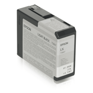 Epson T5807 Light Black Ink Cartridge (Original)