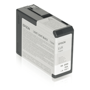 Epson T5809 Light Light Black Ink Cartridge (Original)