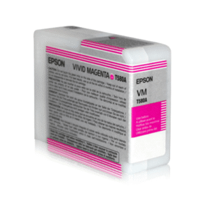 Epson T580A Vivid Magenta Ink Cartridge (Original)