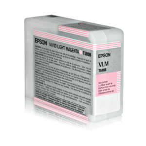 Epson T580B Vivid Light Magenta Ink Cartridge (Original)