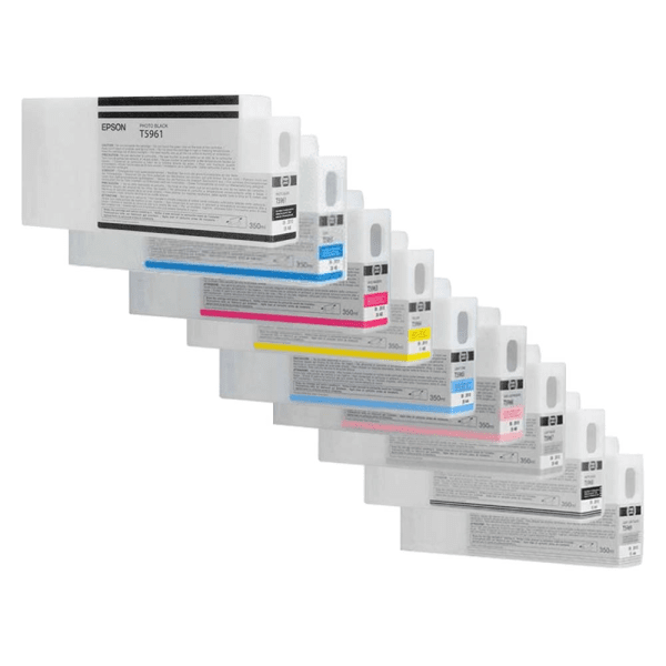 Epson T596 (PBK/C/M/Y/LC/LM/LBK/MBK/LLBK) Original Black & Colour Ink Cartridge 9 Pack
