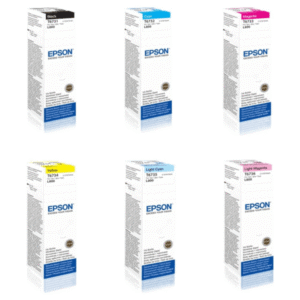 Epson T6731 Black & Colour Ink Bottle 6 Pack (Original)
