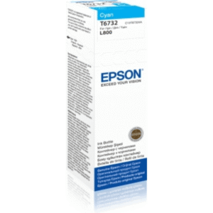 Epson T6732 Cyan Ink Bottle (Original)