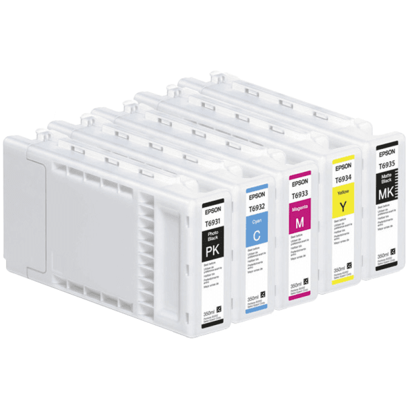 Epson T693 (BK/C/M/Y/MBK) Original High Capacity Black & Colour Ink Cartridge 5 Pack
