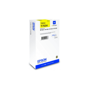 Epson T7554 Yellow High Capacity Ink Cartridge (Original)