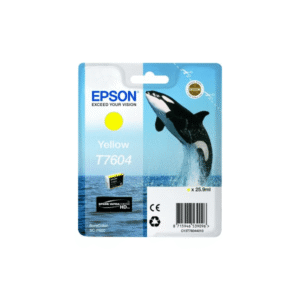 Epson T7604 Yellow Ink Cartridge (Original)