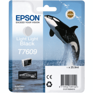 Epson T7609 Light Light Black Ink Cartridge (Original)