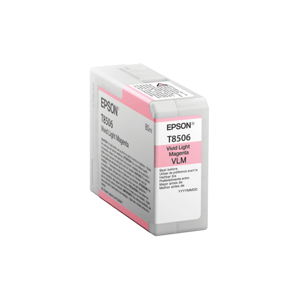 Epson T8506 Vivid Light Magenta Ink Cartridge (Original)