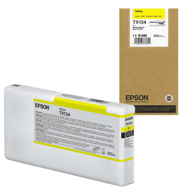 Epson T9134 Yellow Ink Cartridge (Original)