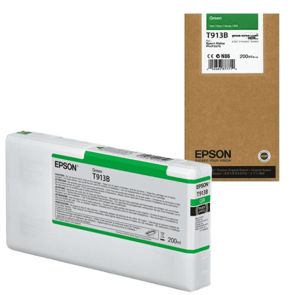 Epson T913B Green Ink Cartridge (Original)