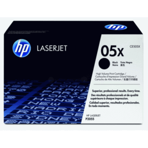 HP 05X Black High Capacity Toner Cartridge (Original) – CE505X