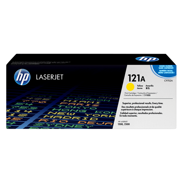 HP 121A Yellow Toner Cartridge (Original) - C9702A