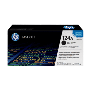 HP 124A Black Toner Cartridge (Original) – Q6000A