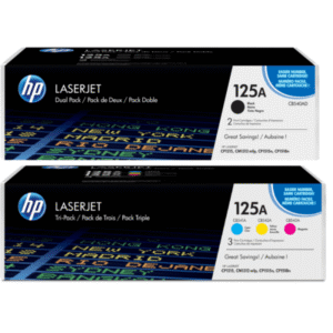 HP 125A (CB540A / CB541A / CB542A / CB543A) Original Toner Cartridge Pack