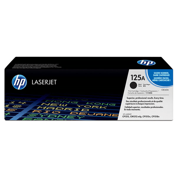 HP 125A Black Toner Cartridge (Original) - CB540A