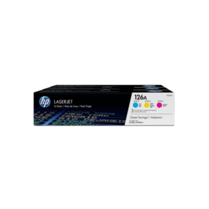 HP 126A (CF341A) Original Cyan, Magenta, Yellow 3 Toner Cartridge Pack