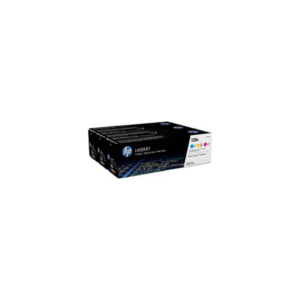 HP 128A (CF371AM) Original Cyan, Magenta, Yellow 3 Toner Cartridge Pack