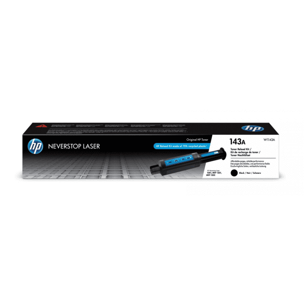 HP 143A Black Toner Reload kit (Original) - W1143A