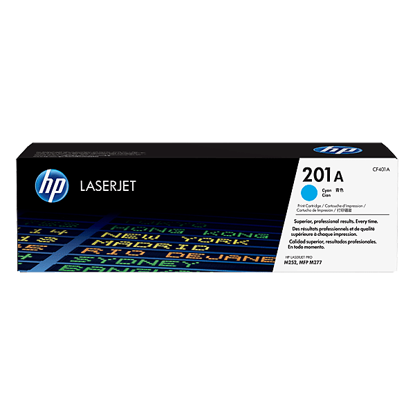 HP 201A Cyan Toner Cartridge (Original) - CF401A