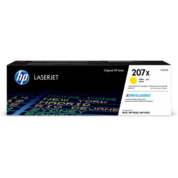 HP 207X Yellow High Capacity Toner Cartridge (Original)
