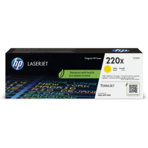 HP 220X (W2202X) Original High Capacity Yellow Toner Cartridge