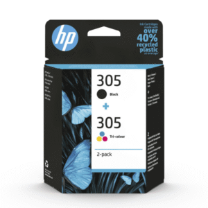HP 305 (6ZD17AE) Black & Tri-Colour Ink Cartridge Multipack (Original)