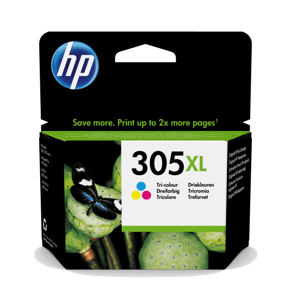 HP 305XL (3YM63AE) High Capacity Tri-Colour Ink Cartridge (Original)