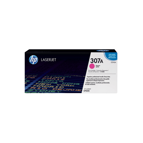 HP 307A Magenta Toner Cartridge (Original) - CE743A