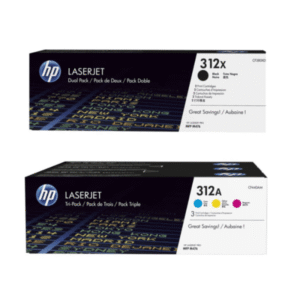 HP 312A (CF380X/1/2/3A) Original Black and Colour Toner Cartridge 5 Pack