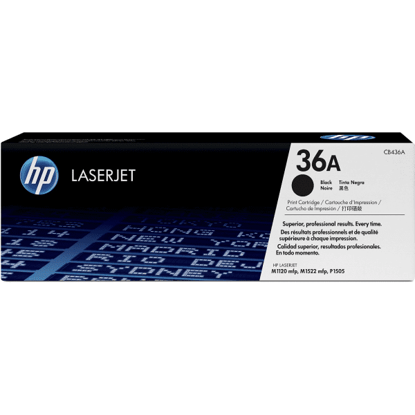 HP 36A Black Toner Cartridge (Original) - CB436A