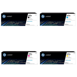 HP 415X (W2030X/ W2031X/ W2032X/ W2033X) Black & Colour Original Toner Cartridge Multipack