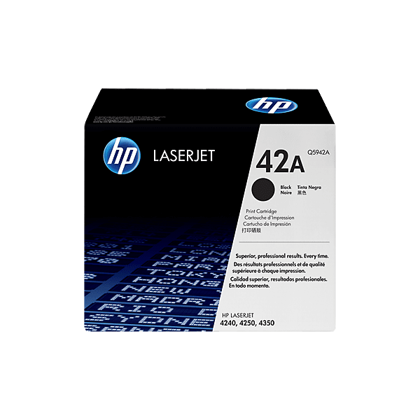 HP 42A Black Toner Cartridge (Original) - Q5942A