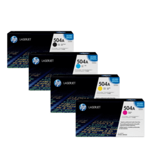 HP 504A (CE250 / CE251 / CE253 / CE252) Original Black and Colour Toner Cartridge Pack
