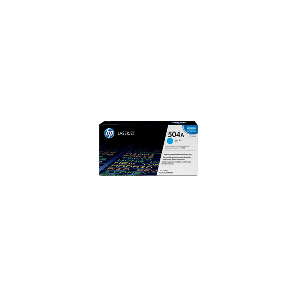 HP 504A Cyan Toner Cartridge (Original) - CE251A