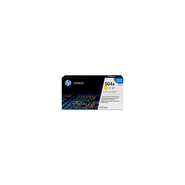 HP 504A Yellow Toner Cartridge (Original) - CE252A