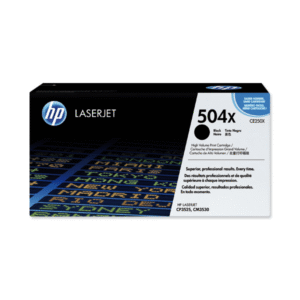 HP 504X Black High Capacity Toner Cartridge (Original) – CE250X