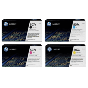 HP 507 (CE400X / CE401 / CE402 / CE403) Original Black and Colour Toner Pack