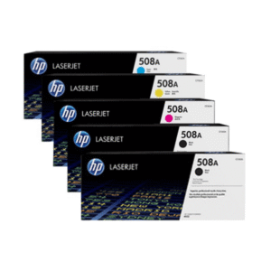 HP 508A (CF360A/61A/62A/63A) Original Black and Colour Toner Cartridge 5 Pack