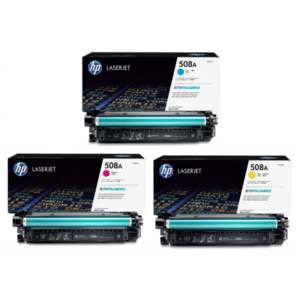 HP 508A Original Colour Toner Cartridge 3 Pack (CF361A / CF363A / CF362A)