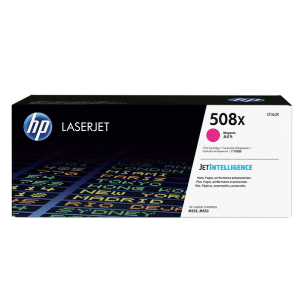 HP 508X Magenta High Capacity Toner Cartridge (Original) - CF363X