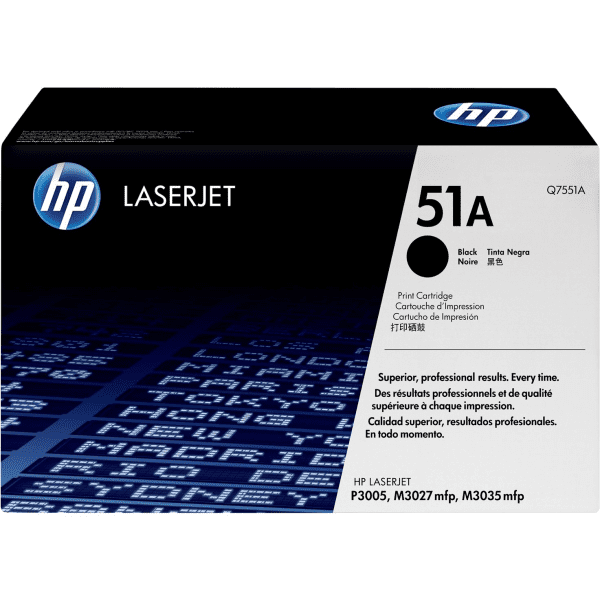 HP 51A Black Toner Cartridge (Original) - Q7551A